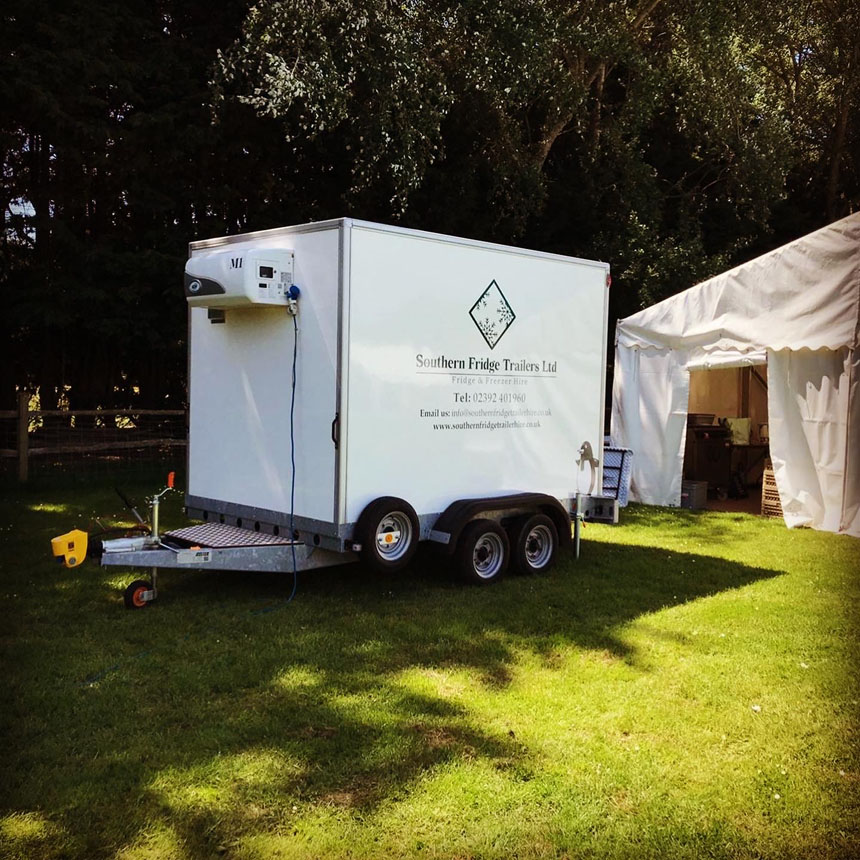 Fridge trailer hire Sussex