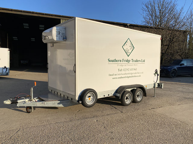 Large fridge trailers for hire