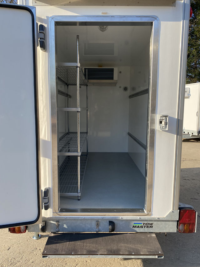 Small fridge trailer hire
